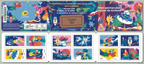 France 2020, Très Belle Bande Carnet Neuve** Luxe Yvert 1930, 12 Timbres Auto-Adhésifs 1930 À 1941, "Mon Spectaculaire Carnet De Timbres", Validité Permanente, Pour Collection Ou Affranchissements. -