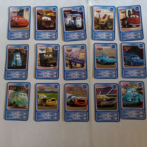 Cartes Disney/Auchan Cars