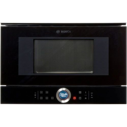 Bosch Serie | 8 BFL634GB1 - Four micro-ondes monofonction - encastrable - 21 litres - 900 Watt - noir