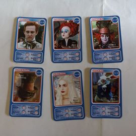 Cartes Disney/Auchan Alice Aux Pays Des Merveilles