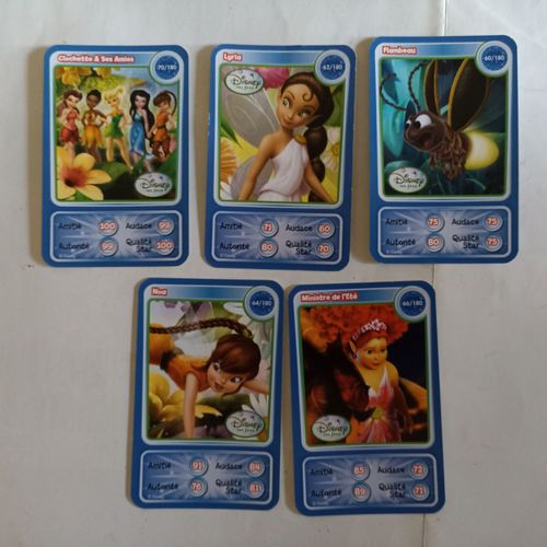 Cartes Disney/Auchan Les Fees
