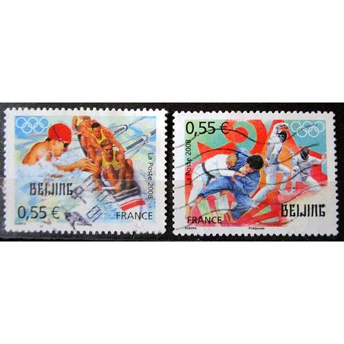 2008. F4224;F4225: Jeux Olympiques D'Été De Pékin.