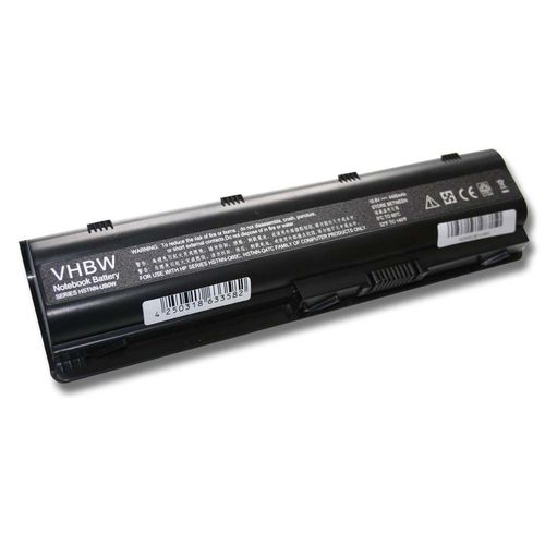 vhbw 1x Batterie compatible avec HP Compaq Presario CQ57, CQ58, CQ62, CQ72, CQ32, CQ42, CQ56 ordinateur portable (4400mAh, 10,8V, Li-ion)