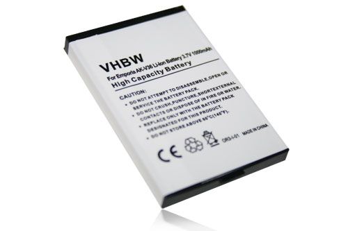 Vhbw Batterie Compatible Avec Emporia Telecom Elegance Plus Téléphone Portable Senior (1000mah, 3,7v, Li-Ion)