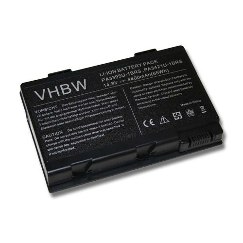 vhbw Batterie compatible avec Toshiba Satellite M40X-186, M40X-259, M40X-249, M40X-258, M40X-267 ordinateur portable (4400mAh, 14,8V, Li-ion)