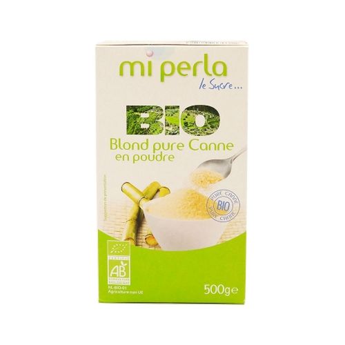 Sucre En Poudre Blond Pur Canne Bio - Boîte 500g