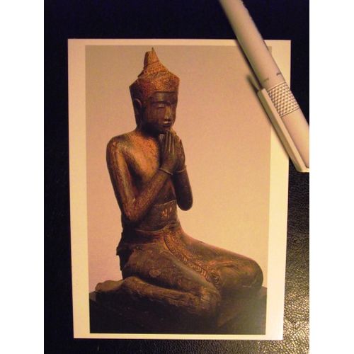 Carte Non Circulée:Angkor Vat Époque Postankorienne.Xve Orant Bois