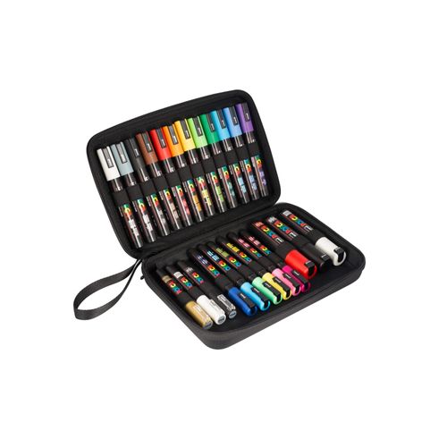 Mallette Posca De 24 Marqueurs Assortis -