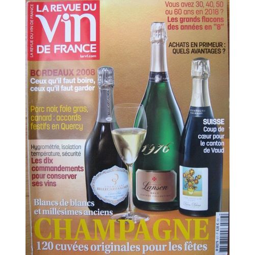 La Rvf : Revue Du Vin De France N° 617
