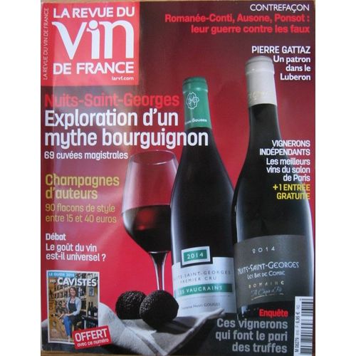La Rvf : Revue Du Vin De France N° 616
