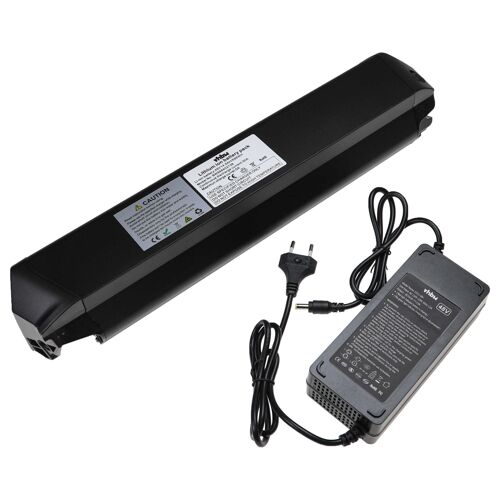 Vhbw Batterie Compatible Avec Zündapp Z801 Vélo Électrique (14,5ah, 48v, Li-Ion) + Chargeur - Noir