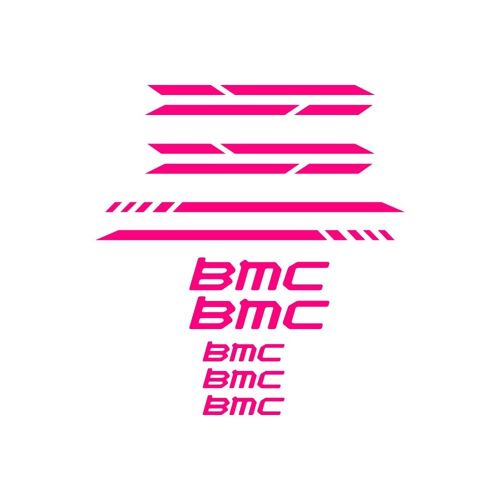 Autocollants Compatible Avec De Cadre De Vélo Bmc Découpe