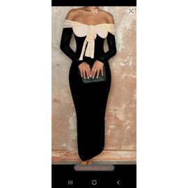 Robe De Soirée Classe Noire Neuve