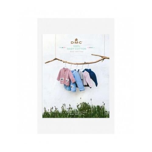 Livre 100% Baby Cotton 12 Modèles - Dmc Blanc