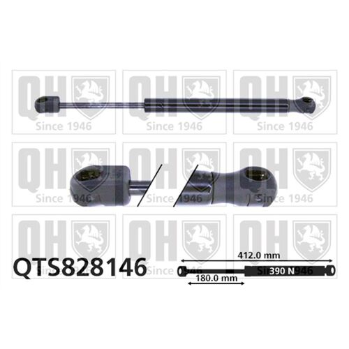 Vérin De Capot Quinton Hazell Qts828146
