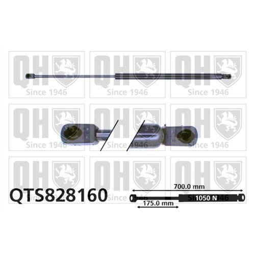 Vérin De Coffre Quinton Hazell Qts828160