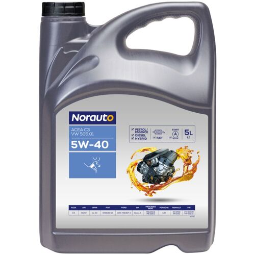 Huile Moteur Norauto 5w40 C3 505 01 5l