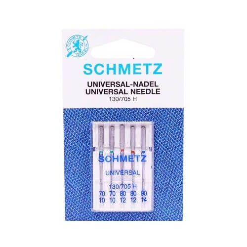 Aiguille Machine - Talon Plat - Assortiment Universelle N°70/10 À N°90/14 - Schmetz