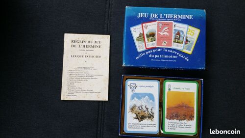 Jeu De L Hermine, Mille Pas Pour La Sauvegarde Du Patrimoine, 2 À 6 Joueurs À Partir De 8 Ans