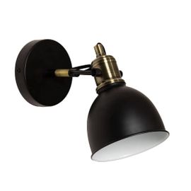Lampe Murale Métal Louise Noir