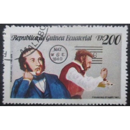 Guinee Equatoriale N°160h Rowland Hill Oblitéré