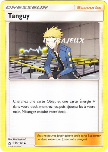 Pokémon - 135/156 - Sl5 - Soleil Et Lune - Ultra Prisme - Tanguy - Peu Commune