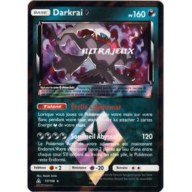 Pokémon - 77/156 - Darkrai - Sl5 - Soleil Et Lune - Ultra Prisme - Holo Rare