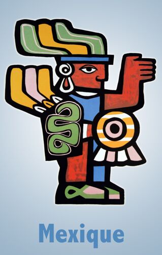 Affiche Mexique Mexico