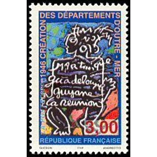 1946 Création Des Départements D'outre-Mer
