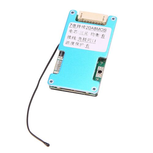BMS 7S 24V Batterie au Lithium Protection Board 18650 Balancer BMS Power Bank Charge pour Moto Scooter(20A)