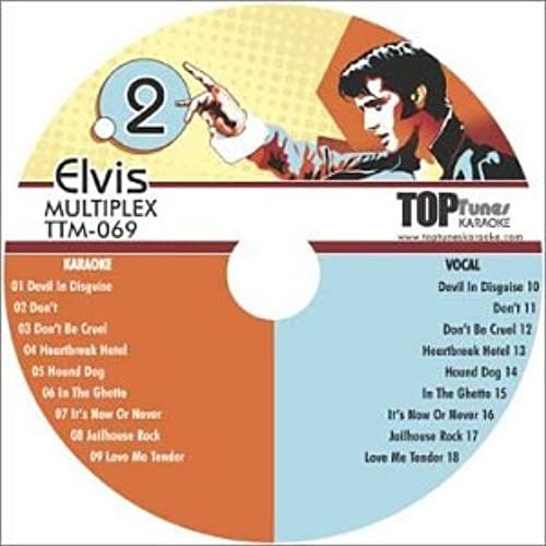 Top Tunes M Series Karaoke Multiplex Cdg Elivis Presley Volume 2 Ttm-069
