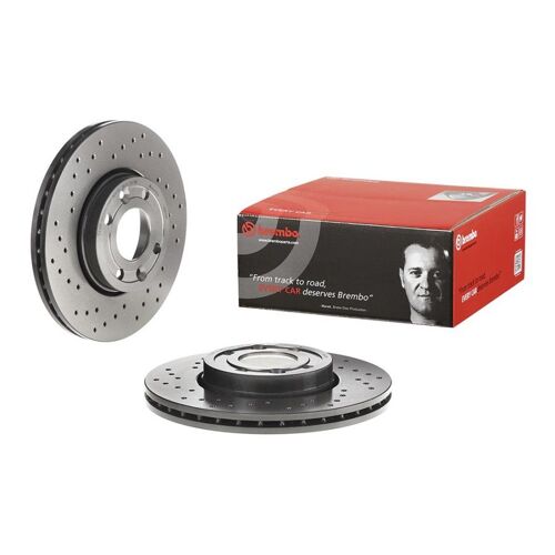 2 Disques De Frein Brembo Xtra Vernis Uv 09.9078.1x