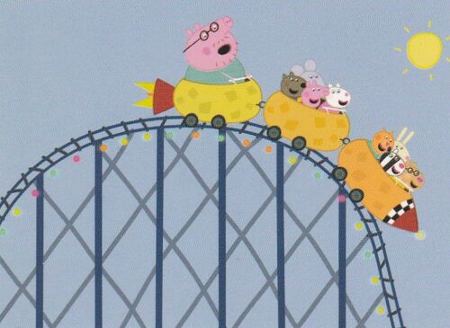 N°16 - Stickers Image Panini Peppa Pig Joue Avec Les Contraires