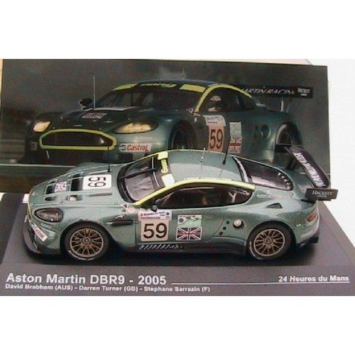 Aston Martin Dbr9 #59 2005 24 Heures Du Mans Ixo 1/43 Altaya Brabham Turner-Altaya