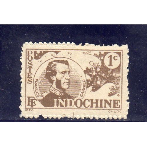 Timbre-Poste D'indochine (Francis Garnier)
