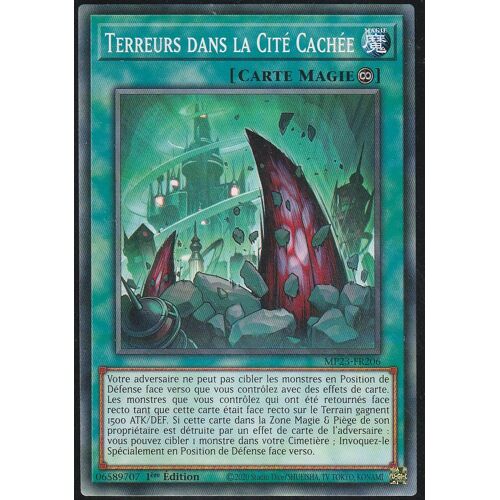 Carte Yu-Gi-Oh - Terreurs Dans La Cité Cachée - Mp23-Fr206