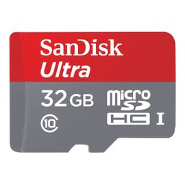 SanDisk Mobile Ultra - Carte mémoire flash - 32 Go - UHS Class 1 / Class10 - microSDHC UHS-I