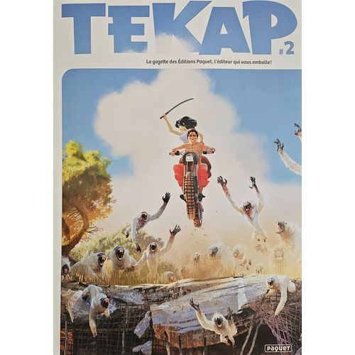 Tekap N° 2 - Revue Bd, Poster Thierry Dubois