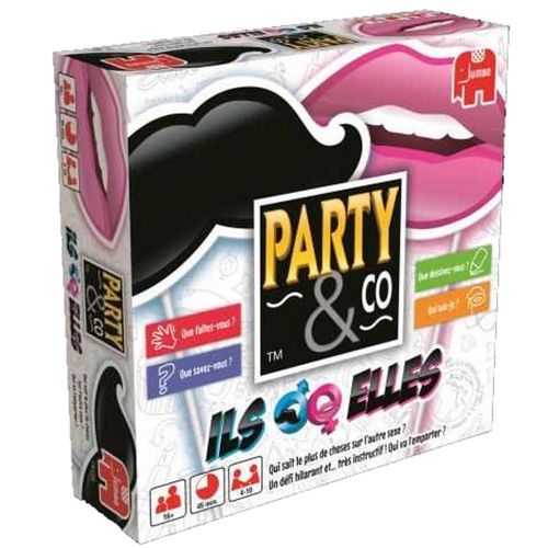 Party & Co Ils Elles Jeu De Plateau Quizz Sur L'autre Sexe