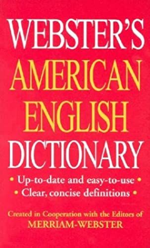 Webster's American English Dictionary/Thesaurus