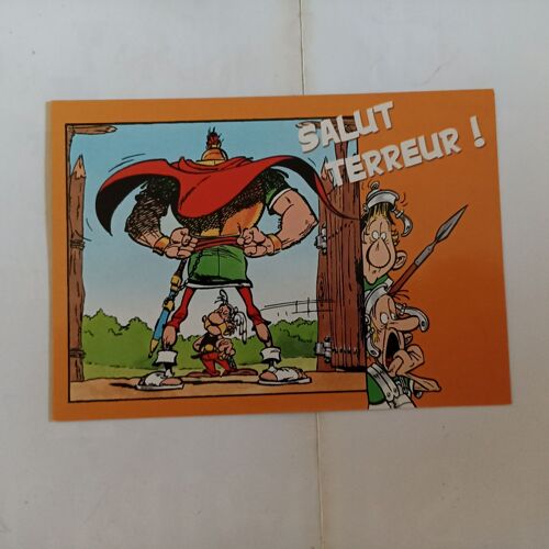 Carte Postale Astérix 1999 Salut Terreur