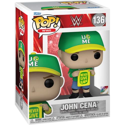 Figurine Funko Pop - Wwe N°136 - John Cena - Never Give Up (72284)