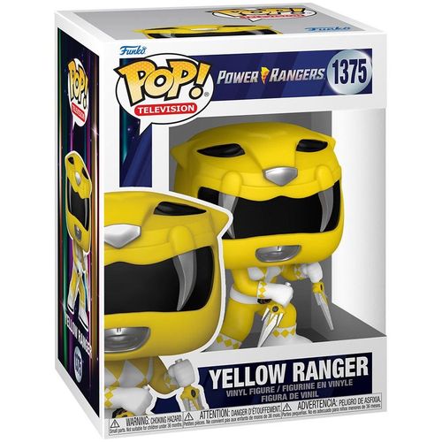 Figurine Funko Pop - Power Rangers N°1375 - Ranger Jaune (72158)