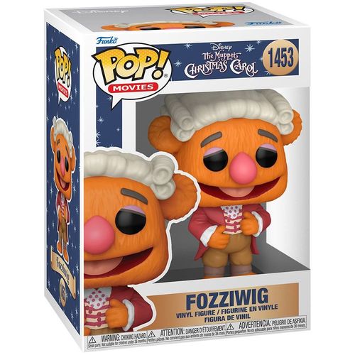 Figurine Funko Pop - Les Muppets N°1453 - Fozzie L'ours (Noël Chez Les Muppets) (72409)