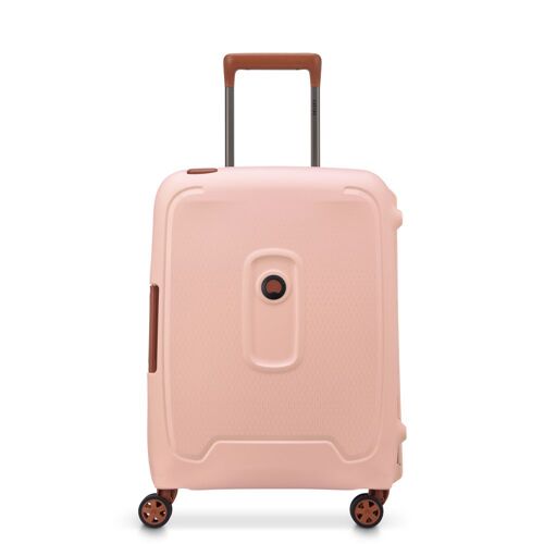 DELSEY PARIS - MONCEY - Valise cabine rigide 55 cm x 40 cm x 20 cm - 35 L - S - Rose