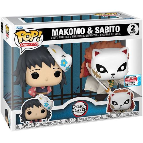 Figurine Funko Pop - Demon Slayer - Makomo & Sabito - Pack (71762)
