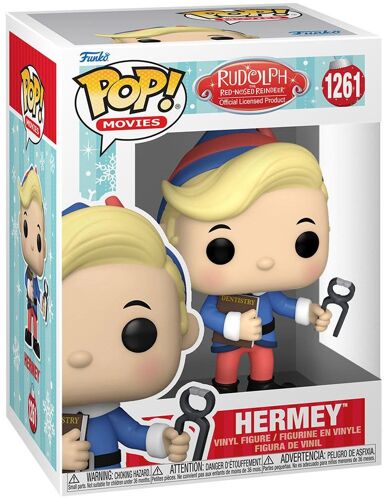 Figurine Funko Pop - Rudolphe Le Renne Au Nez Rouge (1964) N°1261 - Hermey (64340)