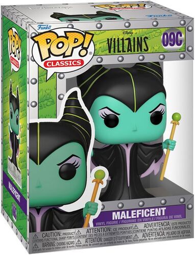 Figurine Funko Pop - Disney Villains N°09 - Maléfique (Spéciale 25 Ans) (68882)