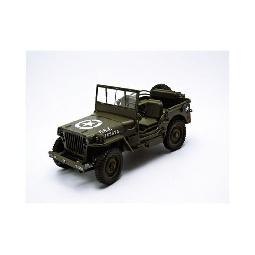 Welly - 1/18 - Jeep Willys Us Army - 1942 - 18055gr_18036gr-Welly