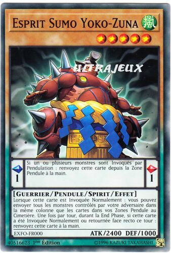 Yu-Gi-Oh! - Exfo-Fr000 - Esprit Sumo Yoko-Zuna - Commune